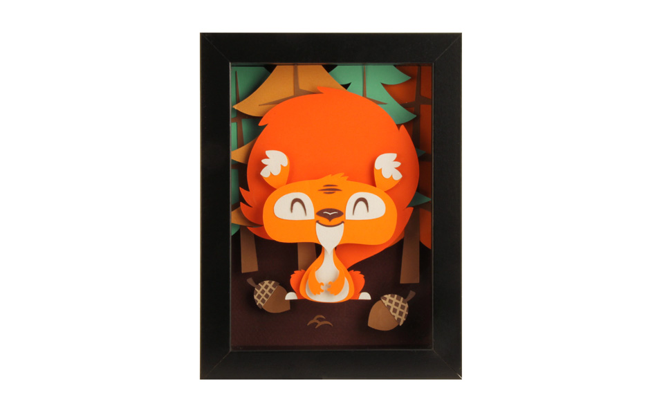 Paperframe Squirrel